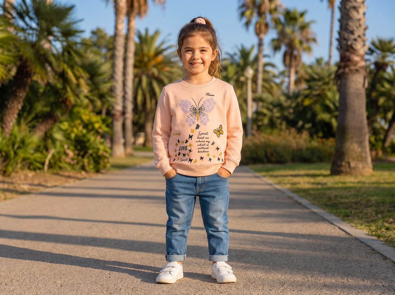 Splatter Print Sweatshirt