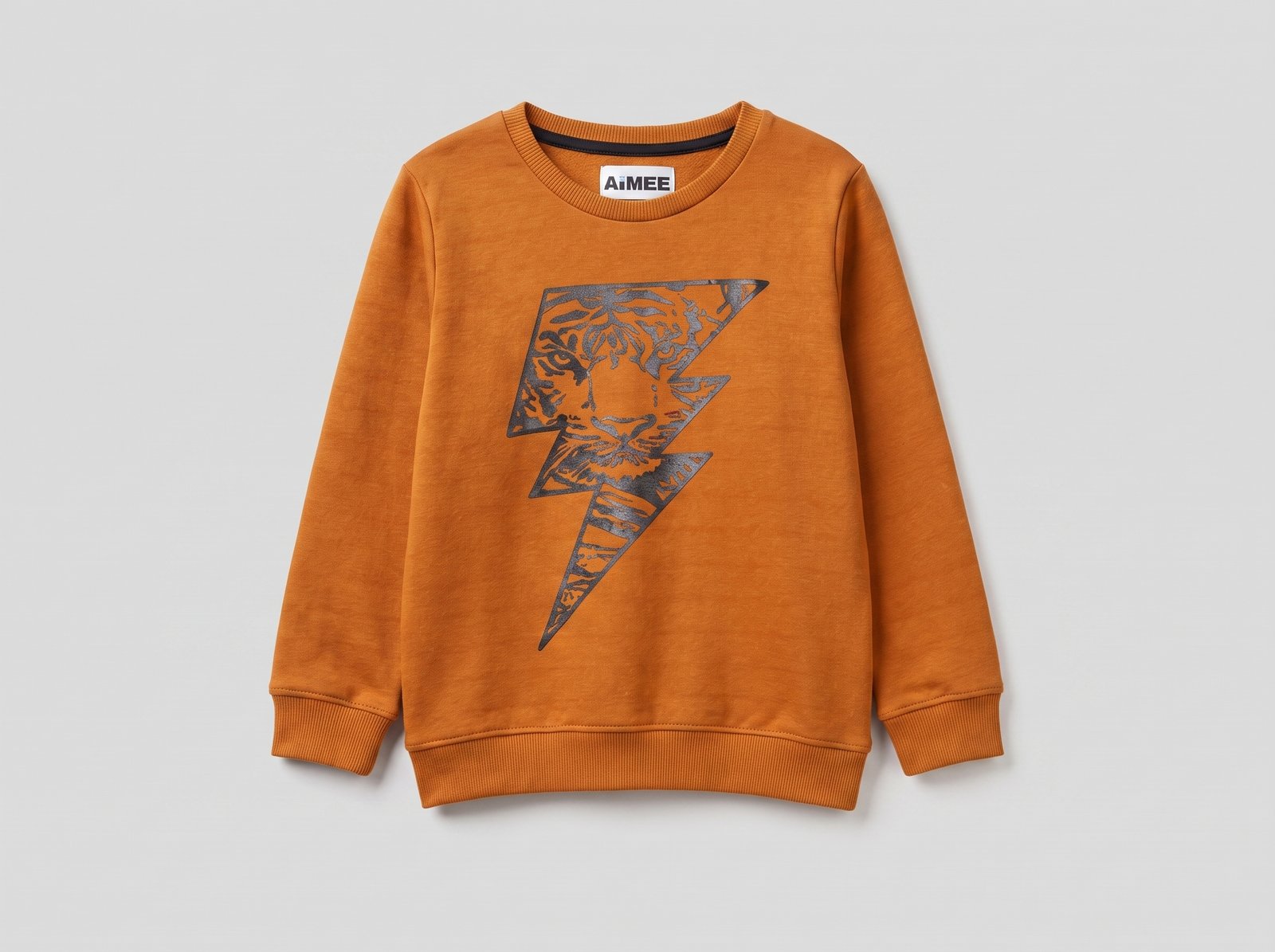 Navy Geometric Dino Sweatshirt